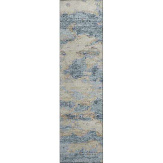 Camberly CM6 Indigo 2'3" x 7'6" Runner Rug