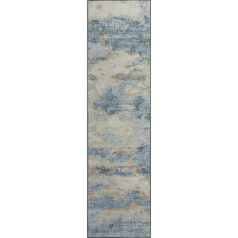 Camberly CM6 Indigo 2'3" x 7'6" Runner Rug