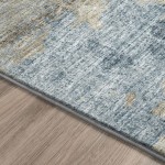 Camberly CM6 Indigo 2'3" x 7'6" Runner Rug