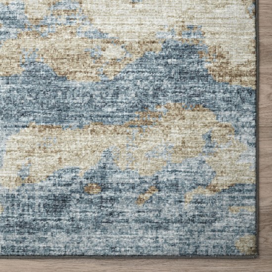 Camberly CM6 Indigo 2'3" x 7'6" Runner Rug