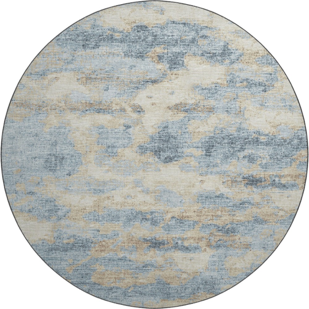 Camberly CM6 Indigo 8' x 8' Round Rug