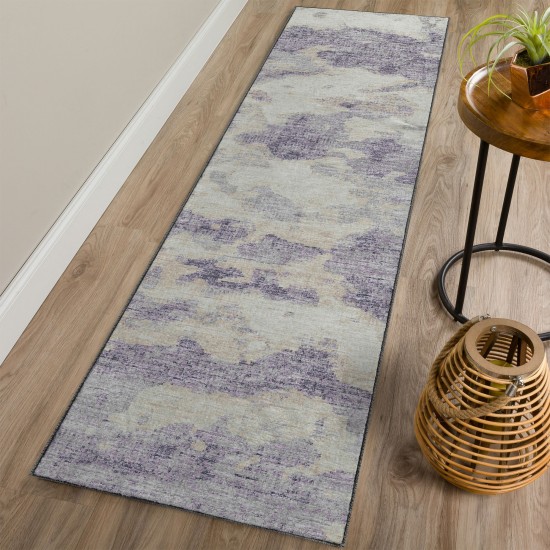 Camberly CM6 Lavender 2'3" x 7'6" Runner Rug