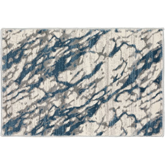 Cascina CC3 Indigo 1'8" x 2'6" Rug