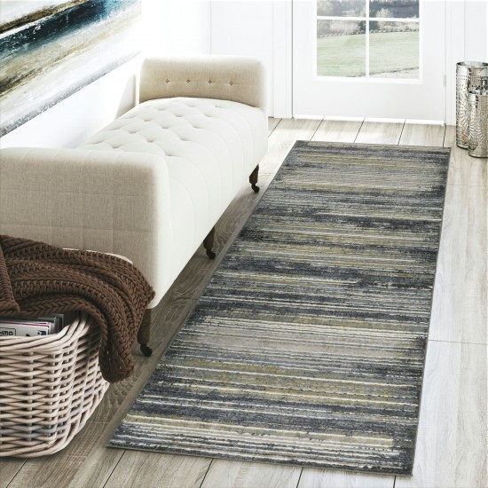 Cascina CC4 Multi 2'3" x 7'5" Runner Rug