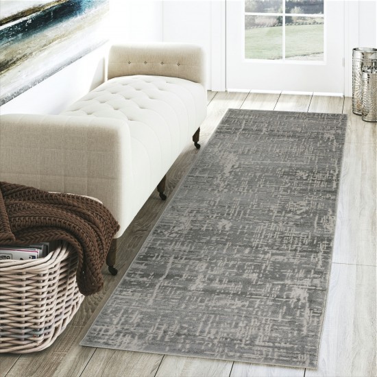 Cascina CC5 Graphite 2'3" x 7'5" Runner Rug