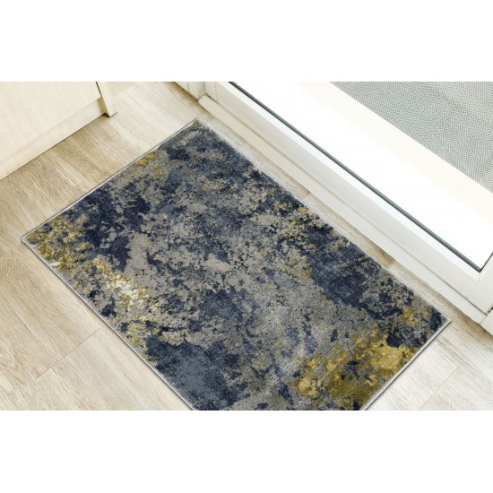 Cascina CC9 Indigo 1'8" x 2'6" Rug