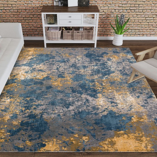 Cascina CC9 Indigo 3'3" x 5'1" Rug