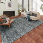 Ciara CR1 Charcoal 5' x 7'6" Rug