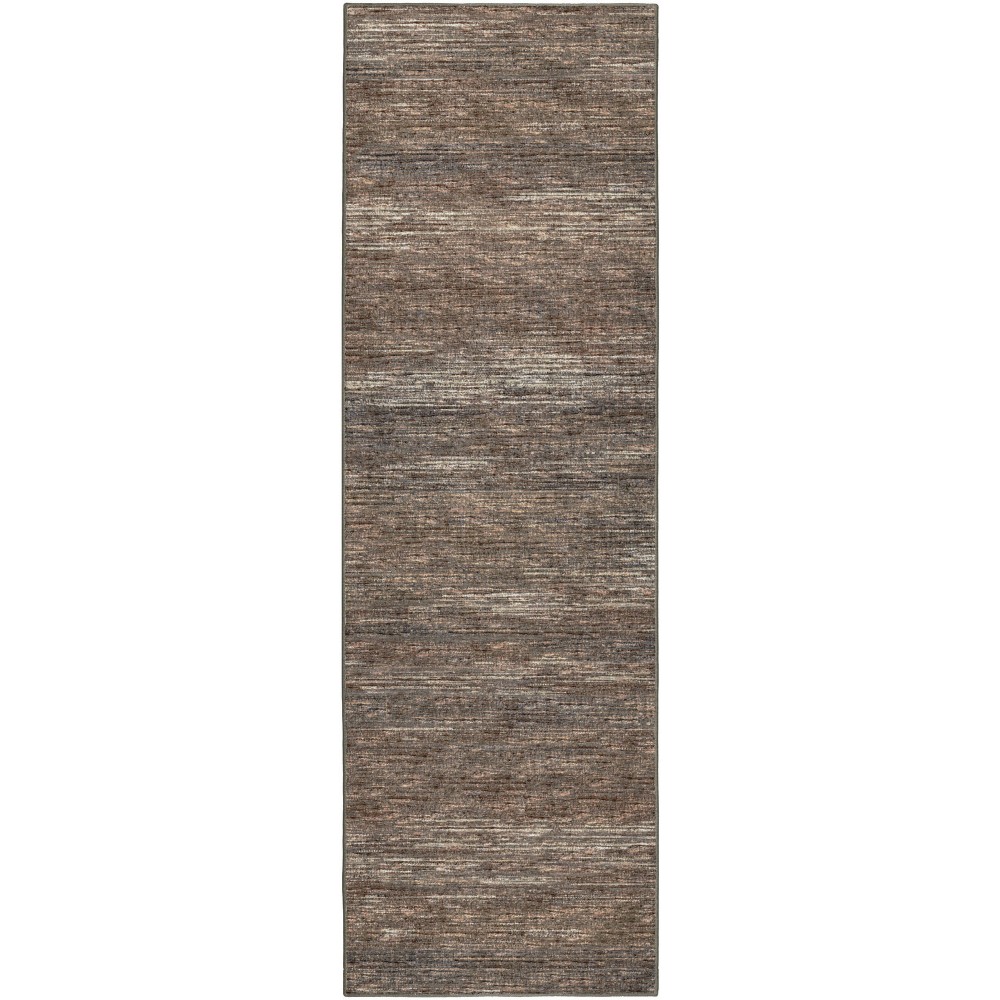 Ciara CR1 Chocolate 2'6" x 8' Runner Rug