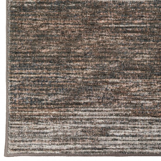 Ciara CR1 Chocolate 2'6" x 8' Runner Rug