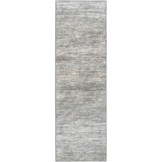 Ciara CR1 Graphite 2'6" x 8' Runner Rug