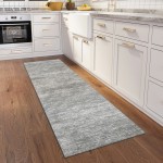 Ciara CR1 Graphite 2'6" x 10' Runner Rug