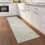 Ciara CR1 Linen 2'6" x 8' Runner Rug