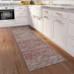 Ciara CR1 Merlot 2'6" x 8' Runner Rug