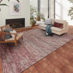 Ciara CR1 Merlot 9' x 12' Rug