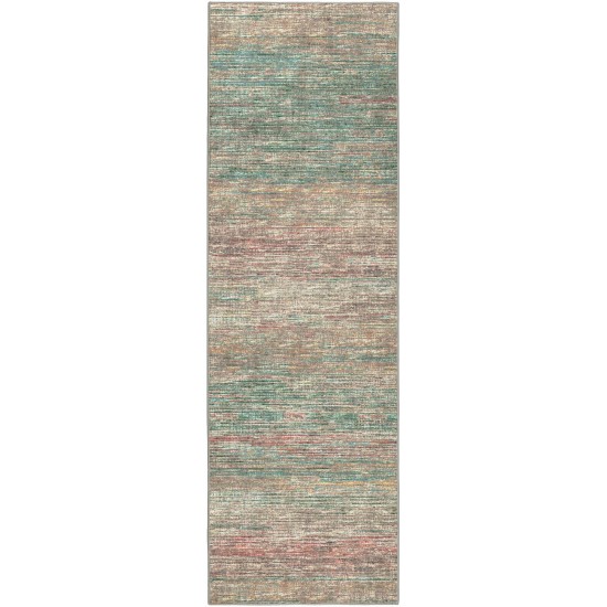 Ciara CR1 Mocha 2'6" x 8' Runner Rug