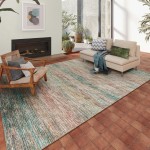 Ciara CR1 Mocha 5' x 7'6" Rug
