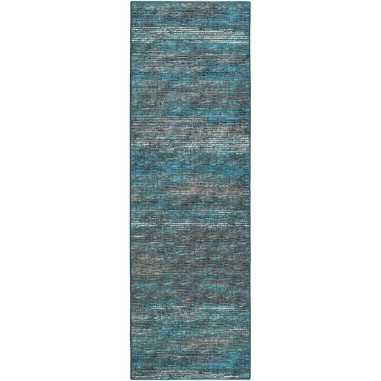 Ciara CR1 Navy 2'6" x 8' Runner Rug