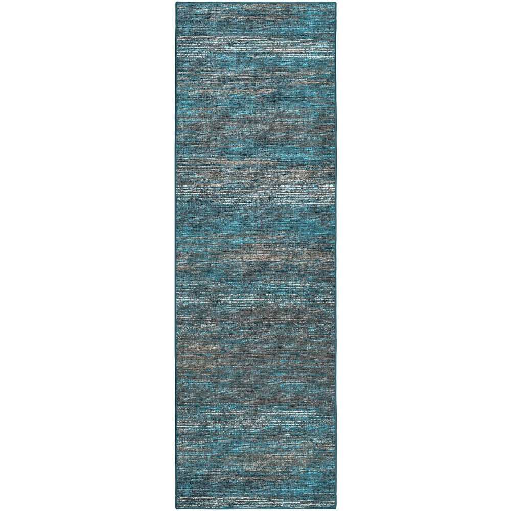 Ciara CR1 Navy 2'6" x 8' Runner Rug