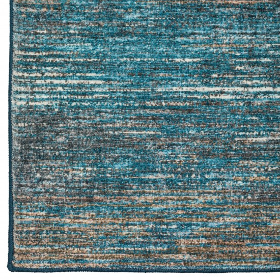 Ciara CR1 Navy 2'6" x 8' Runner Rug