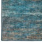 Ciara CR1 Navy 4' x 4' Round Rug