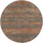 Ciara CR1 Paprika 10' x 10' Round Rug