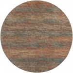 Ciara CR1 Paprika 8' x 8' Round Rug