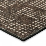 Delano DA1 Chocolate 10' x 10' Round Rug