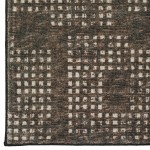 Delano DA1 Chocolate 6' x 6' Round Rug