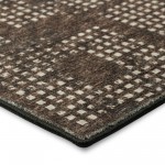Delano DA1 Chocolate 6' x 6' Round Rug