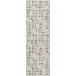 Delano DA1 Ivory 2'6" x 8' Runner Rug