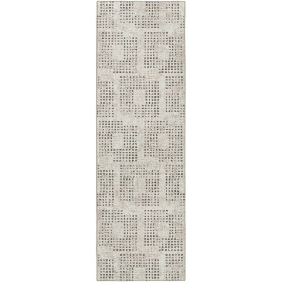 Delano DA1 Ivory 2'6" x 8' Runner Rug