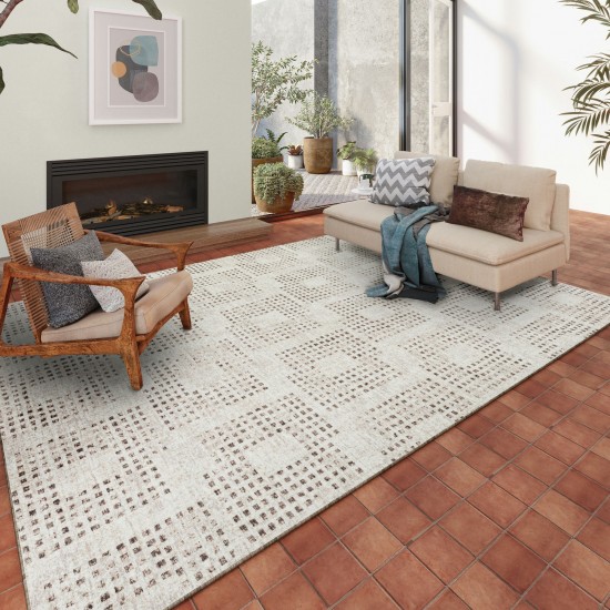 Delano DA1 Ivory 3' x 5' Rug