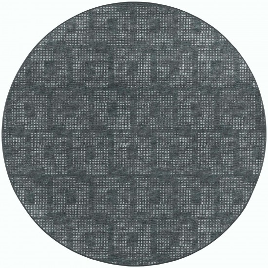 Delano DA1 Midnight 10' x 10' Round Rug