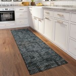 Delano DA1 Midnight 2'6" x 10' Runner Rug