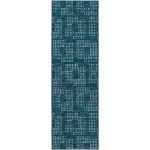 Delano DA1 Navy 2'6" x 8' Runner Rug