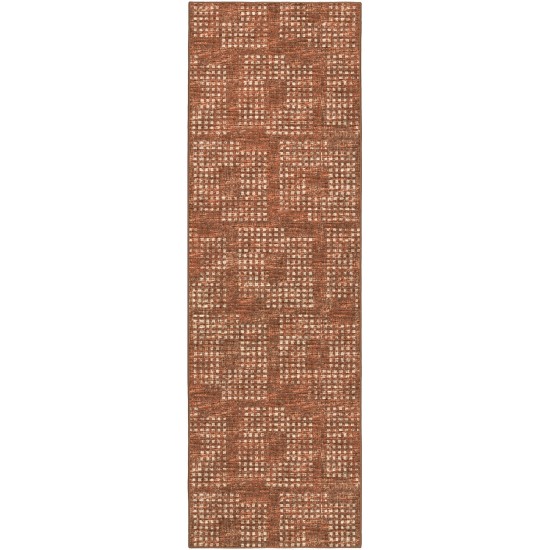 Delano DA1 Paprika 2'6" x 8' Runner Rug