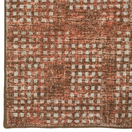 Delano DA1 Paprika 2'6" x 10' Runner Rug