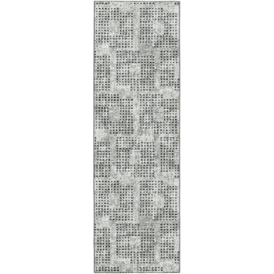 Delano DA1 Pewter 2'6" x 8' Runner Rug