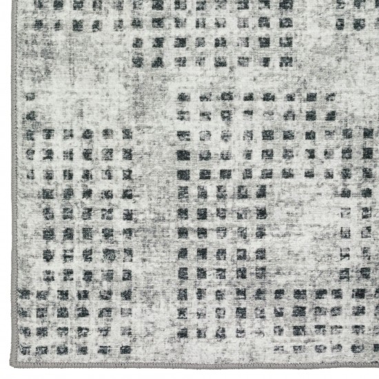 Delano DA1 Pewter 8' x 8' Round Rug