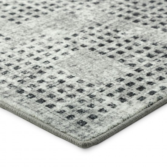Delano DA1 Pewter 8' x 8' Round Rug