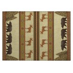 Indoor/Outdoor Excursion EX1 Beige Washable 1'8" x 2'6" Rug