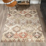 Gala GA10 Ivory 4'11" x 7' Rug