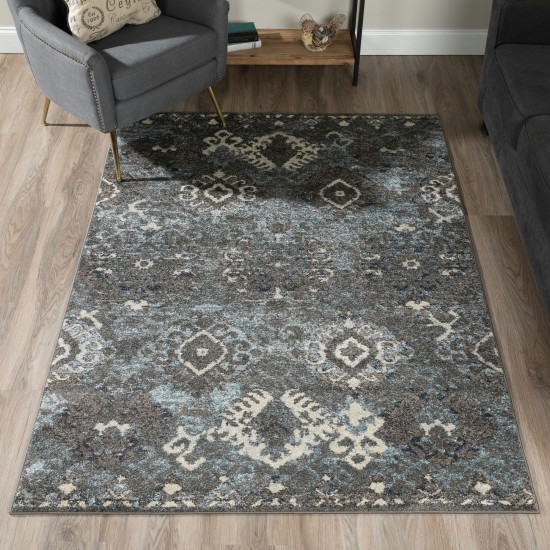 Gala GA10 Steel 4'11" x 7' Rug