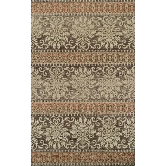 Gala GA6 Chocolate 3'3" x 5'1" Rug