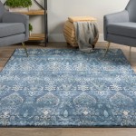 Geneva GV315 Navy 7'10" x 10'7" Rug