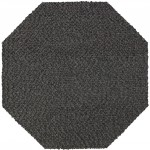 Gorbea GR1 Charcoal 10' x 10' Octagon Rug