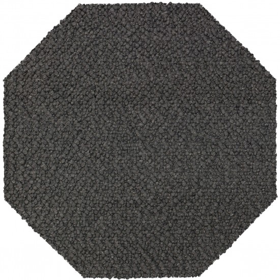 Gorbea GR1 Charcoal 10' x 10' Octagon Rug