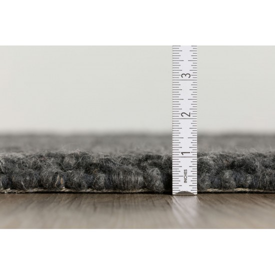 Gorbea GR1 Charcoal 10' x 10' Octagon Rug