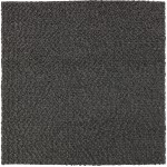 Gorbea GR1 Charcoal 10' x 10' Square Rug